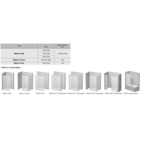 Неподвижная стенка Ravak Walk-IN Wall-100, черный безопасное стекло, GW9WA0300Z1