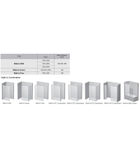 Нерухома стінка Ravak Walk-IN Wall-90, чорний скло безпечне, GW9W70300Z1