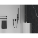 ᐉ Душевой шланг для душа пластиковий 150 см Ravak SatinFlex EasyTwist, Black Matt 913.22BLМ X07P671 