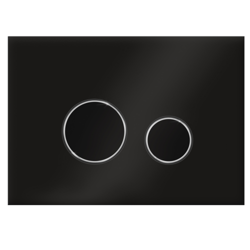 Клавиша смыва Ravak VITRUM CIRCLE чёрный GPX2240116