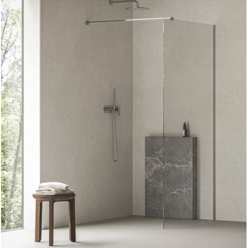 Неподвижная стенка Ravak Walk-In Air Wall 100 хром, безопасное стекло, GW9WA0C00Z1C