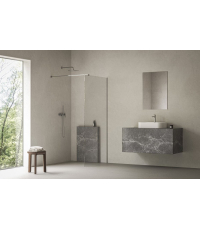 Неподвижная стенка Ravak Walk-In Air Wall 90 хром, безопасное стекло, GW9W70C00Z1C