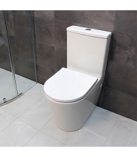 Унітаз компакт Rosa Alomouc  із сидінням дюропласт soft-close, 1219A