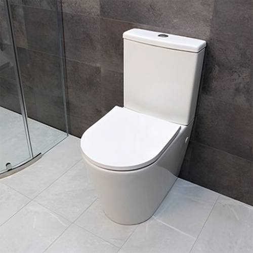 Унітаз компакт Rosa Alomouc  із сидінням дюропласт soft-close, 1219A