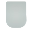 Сиденье для унитаза Rosa Classic из материала Duroplast, антибактериальное, Soft Close R-1215A-SC