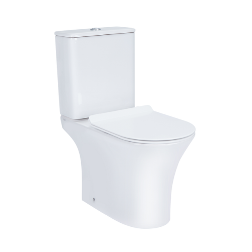 Унітаз компакт Rosa Toch із сидінням дюропласт soft-close, R-1217A
