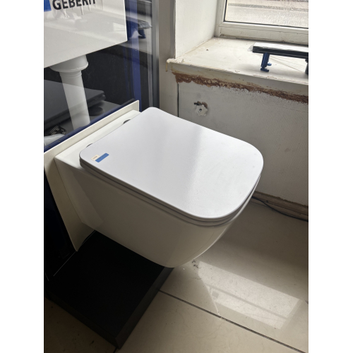 Сиденье для унитаза Rosa Praha материал Duroplast, Soft Close R-2628E