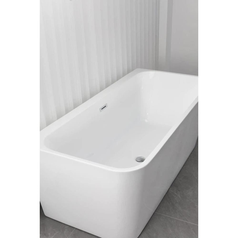 Акрилова Окремостояча ванна Rosa 170x75x61 MS-04