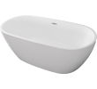Акрилова Окремостояча ванна  Rosa 174x80x59 MS-05