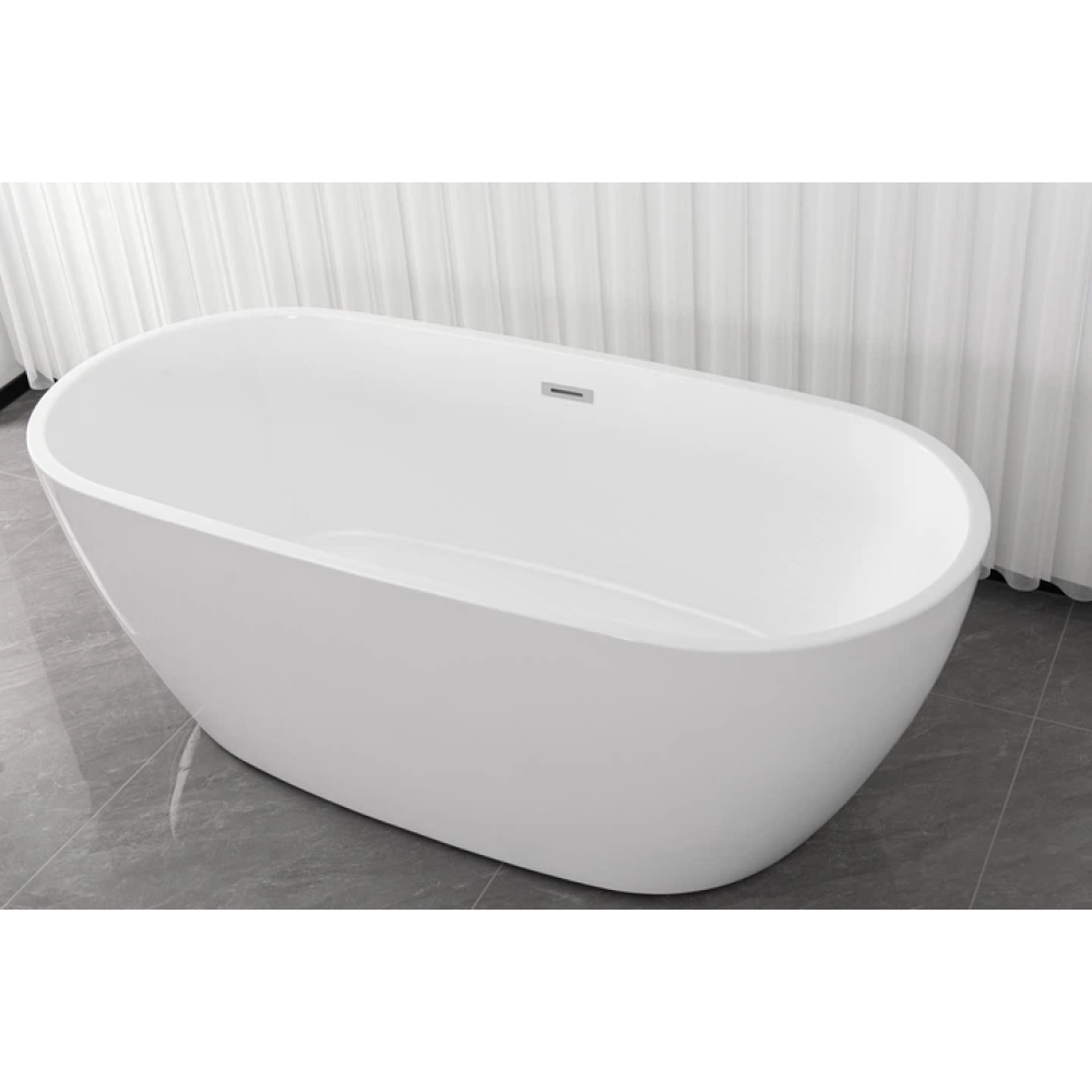 Акрилова Окремостояча ванна  Rosa 174x80x59 MS-05