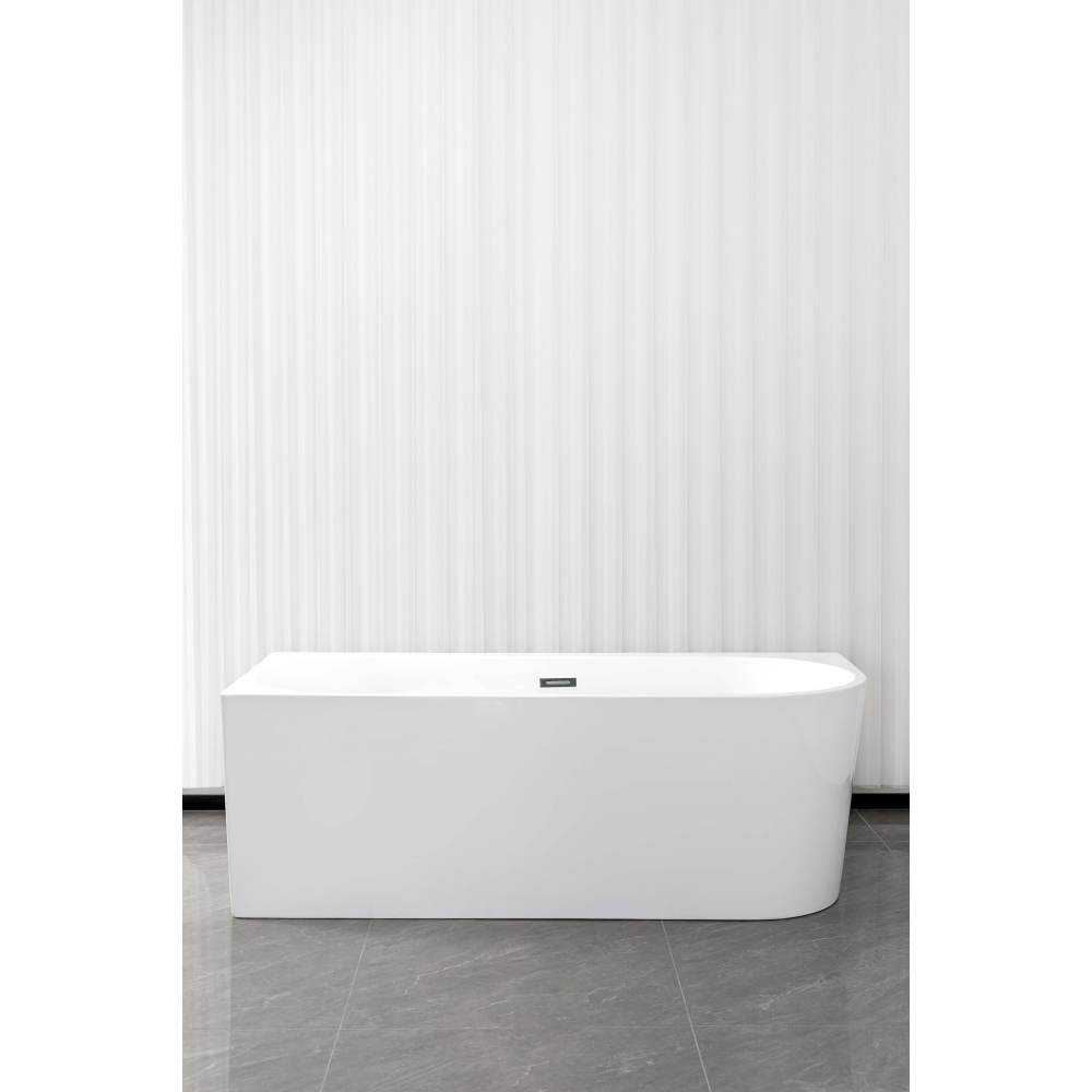 Акрилова Окремостояча ванна  Rosa 170x75x58 MS-06L