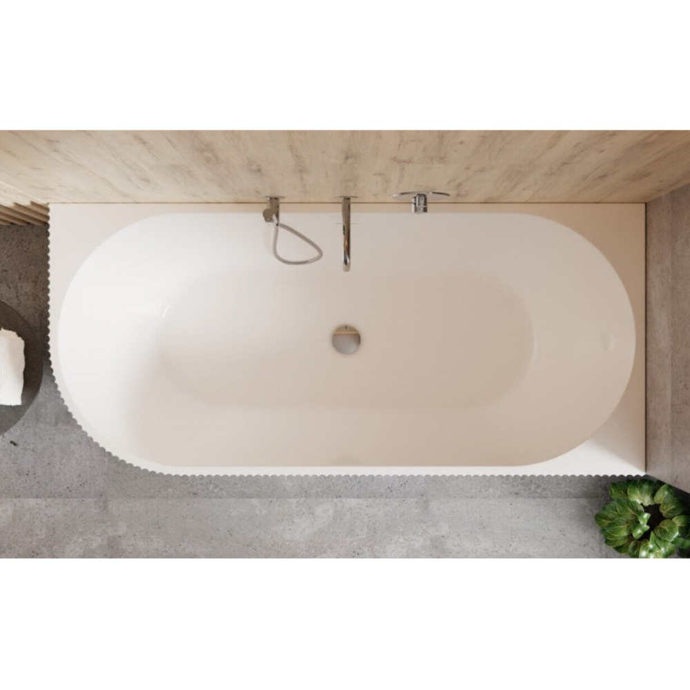 Акрилова Окремостояча ванна  Rosa 170x75x58 MS-06R Line