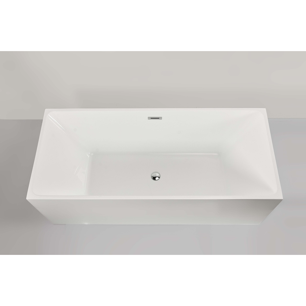Акрилова Окремостояча ванна Rosa 170x75x58 MS-07-170-75