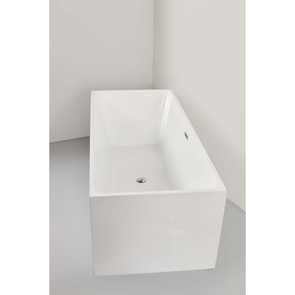 Акрилова Окремостояча ванна Rosa 170x75x58 MS-07-170-75