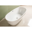 Акриловая Отдельностоящая ванна Rosa 170x80x58 MS-20