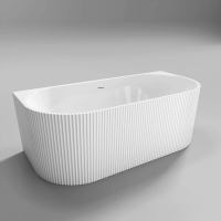 Акрилова Окремостояча ванна Rosa 170x75x58 MS-22
