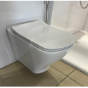 Подвесной унитаз Ravak WC Classic RimOff + Сиденье Сиденье для унитаза с крышкой WC Classic Slim RimOff, X01671+X01673