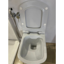 Подвесной унитаз Ravak WC Classic RimOff + Сиденье Сиденье для унитаза с крышкой WC Classic Slim RimOff, X01671+X01673