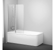 Штора для ванны Ravak 10CVS2-100 L satin+Transparent 990 x 1500, 7QLA0U03Z1
