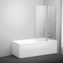 Штора для ванны Ravak  10CVS2-100 R white+Transparent 990 x 1500, 7QRA0103Z1