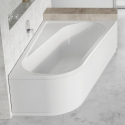 Асимметричная ванна CHROME 160x105 L, CA51000000