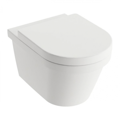 Подвесной унитаз + Сиденье Ravak WC Chrome RimOff, белый, X01651+X01451