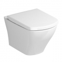 Сиденье для унитаза с крышкой WC Classic RimOff, белое, X01672