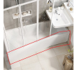 Панель для ванної кімнати Ravak BE HAPPY II 170 L (CZ94100A00)