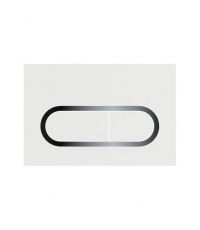 Кнопка смыва для инсталляции Ravak CHROME, 3/6 л, белая, X01455