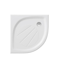 Піддон для душових кабін Ravak GALAXY ELIPSO Pro 80, напівкруглий, литий мармур, XA234401010