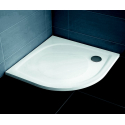 Піддон для душових кабін Ravak GALAXY ELIPSO Pro 80, напівкруглий, литий мармур, XA234401010