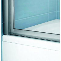 Шторка для ванны Ravak PVS1 - 80 TRANSPARENT белый профиль, 79840100Z1