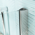 Стінка для душової кабінки Ravak SMARTLINE SMPS - 90 R Transparent, хром фурнітура, безпечне скло