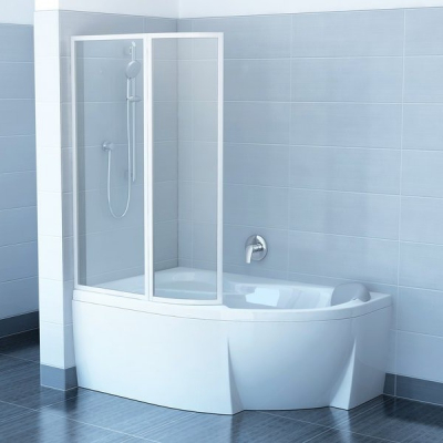Шторка для ванны Ravak VSK2 ROSA II - 170 L Transparent, 76LB0100Z1