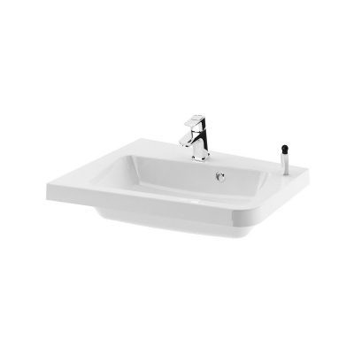 Угловой мебельный умывальник Ravak 10° 550 white, левый, XJIL1155000