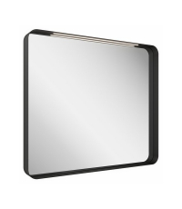 Дзеркало Ravak STRIP 500x700 чорний з LED підсвічуванням
