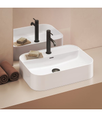 Умивальник Ravak Керамічний 550 R Slim Shelf Білий XJX01155005
