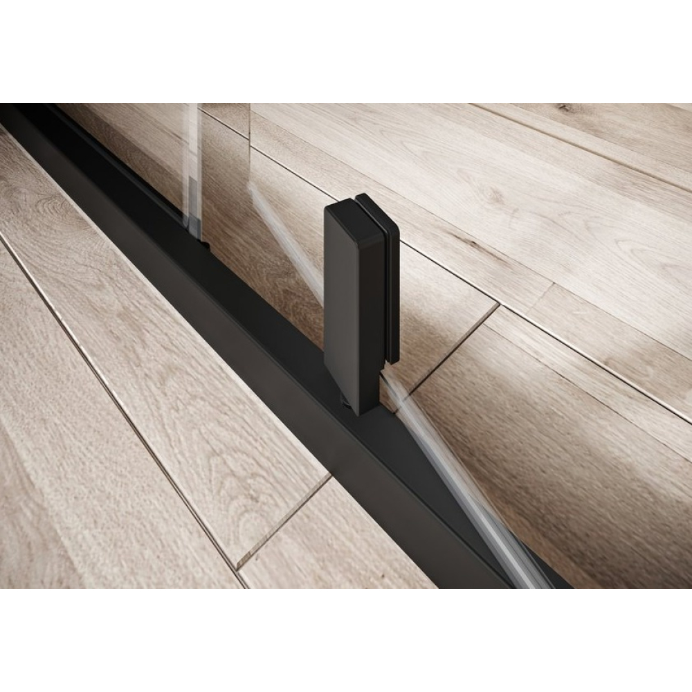 Душевые двери Ravak Nexty NDOP2-120 ЧЕРНЫЙ+TRANSPARENT, 03OG0300Z1