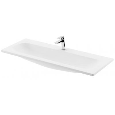 Мебельная раковина с отверстием Ravak Clear 800, white, XJJ01180000