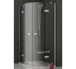 Напівкругла душова кабіна Ravak SMARTLINE SMSKK 4 - 90 Transparent, безпечне скло, профіль хром, 3S277A00Y1U Знижена в ціні позиція (пошкоджена упаковка)