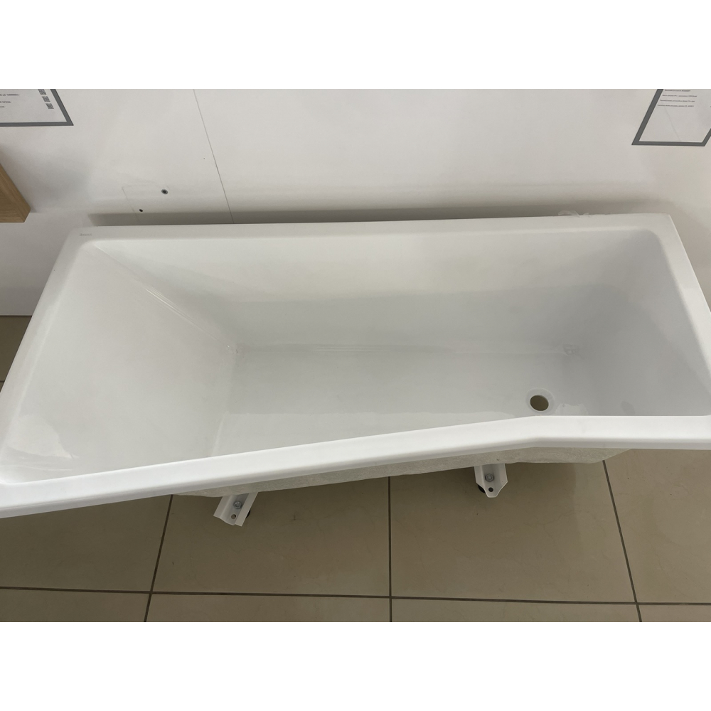 Асимметричная ванна BEHAPPY II 150x75 R с панелью C991000000+CZ99100A00U (повреждена упаковка)