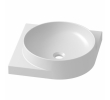 Умывальник Ravak Yard 450 C керамический белый угловой, XJX01245000