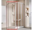 Стінка для душової кабінки Ravak APSS-90 198 сатин+grape 94070UR2ZG