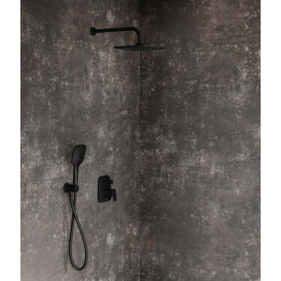 Смеситель скрытого монтажа ванна/душ Ravak 10° Free Black X070156